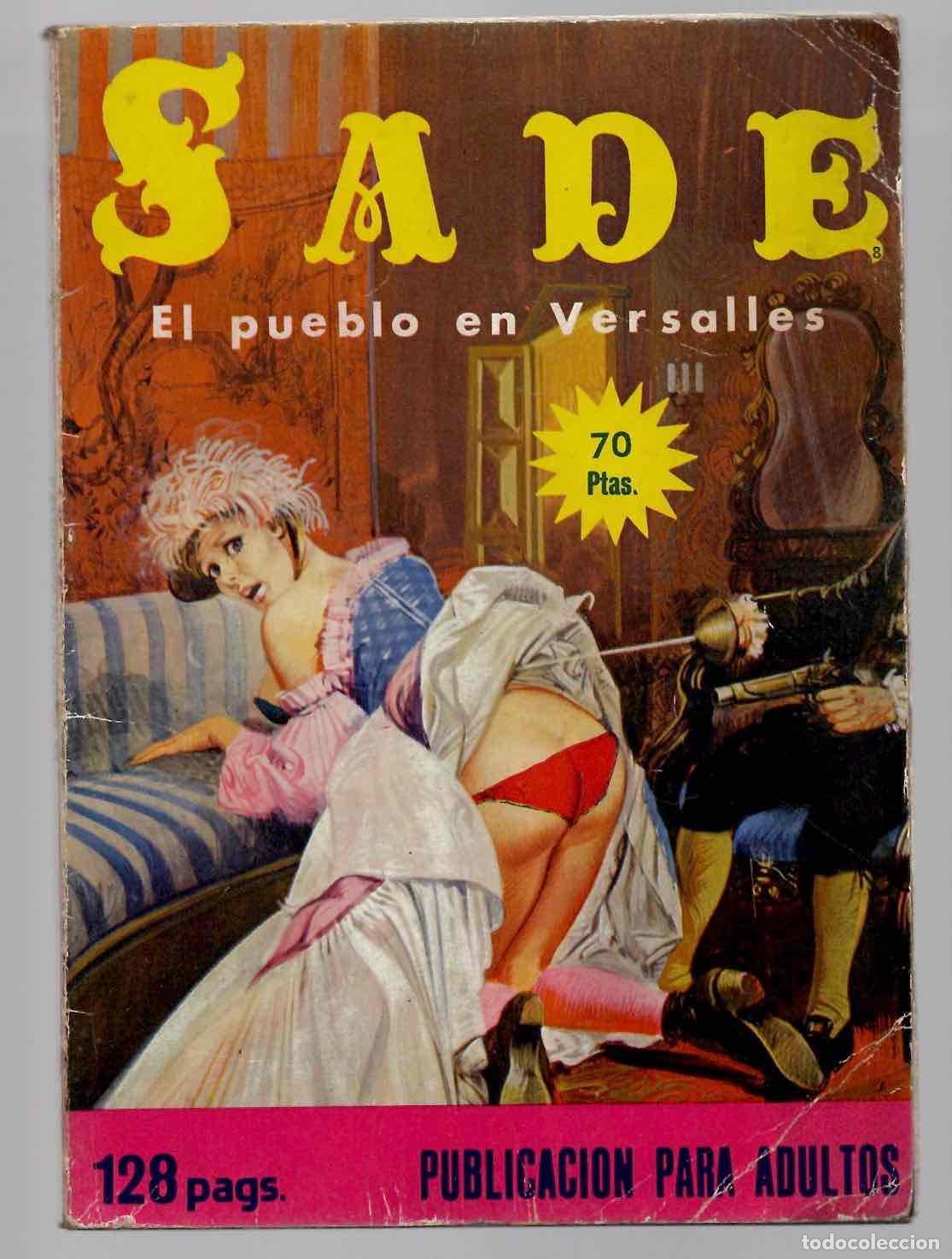 Tebeos: SADE EL PUEBLO EN VERSALLES. PUBLICACION PARA ADULTOS. MERCOCOMIC 1978