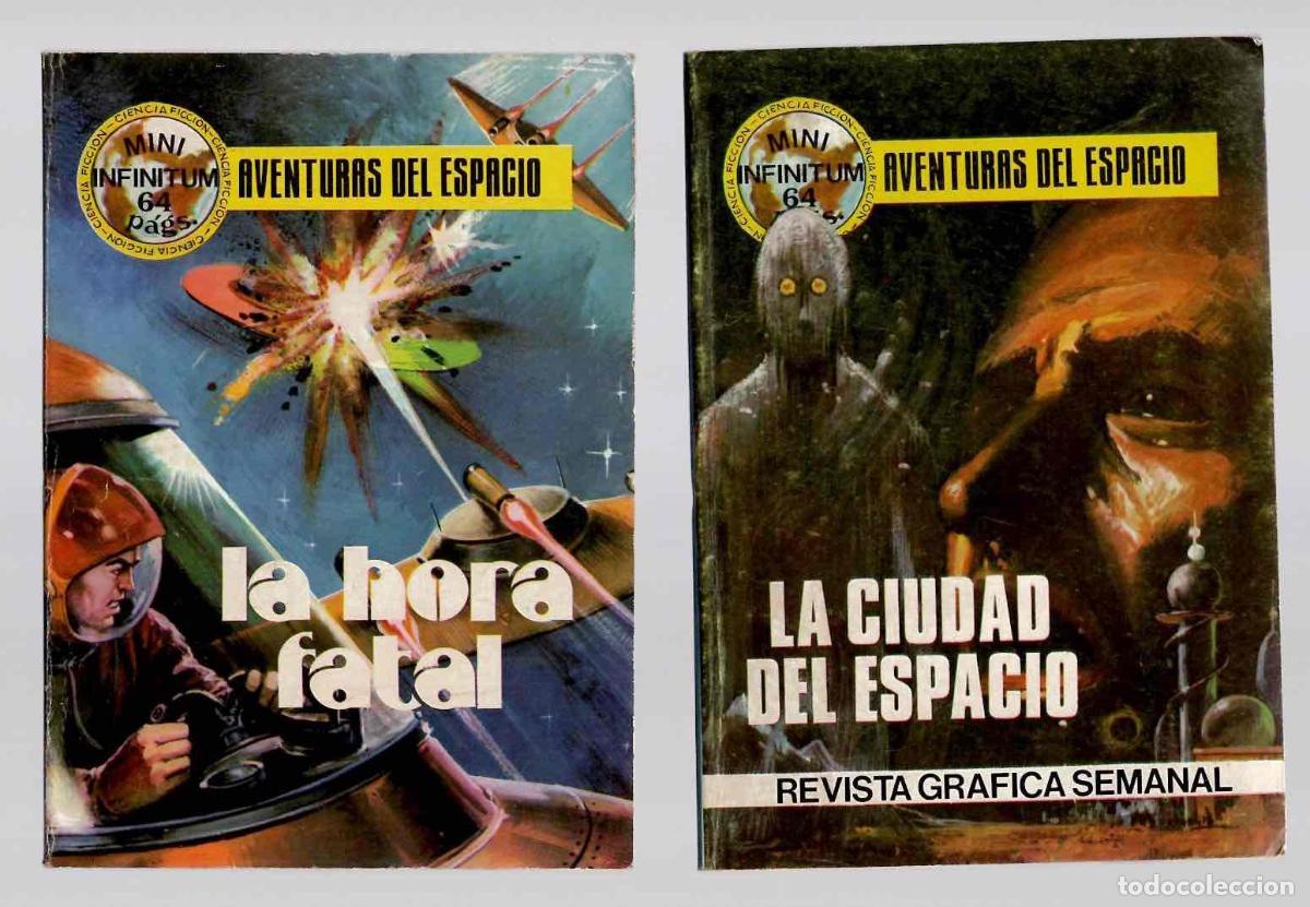 Tebeos: AVENTURAS DEL ESPACIO MINI INFINITUM. CIENCIA FICCION N&ordm; 9-28. PRODUCCIONES EDITORIALES 1981