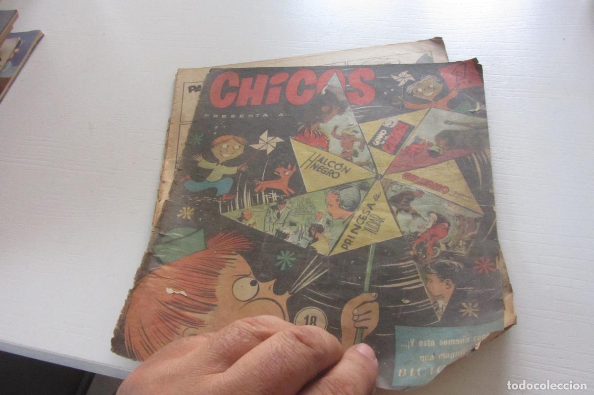 Tebeos: CHICOS , 3A. EPOCA, N. 18 , EDITORIAL CID, 1954 arx161 - Foto 2