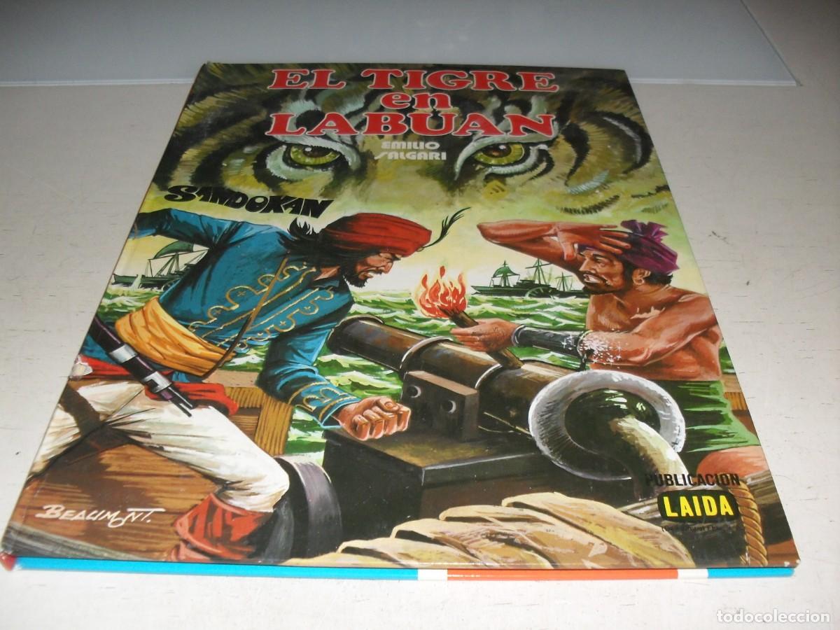 Tebeos: COLECCION EDICLAS N&ordm; 8,DE 27,SANDOKAN;EL TIGRE EN LABUAN.LAIDA,1974