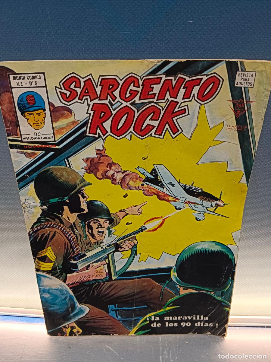 Tebeos: tebeo, c&oacute;mic, SARGENTO ROCK, V&Eacute;RTICE, N&ordm; 6, 1978 - Foto 1