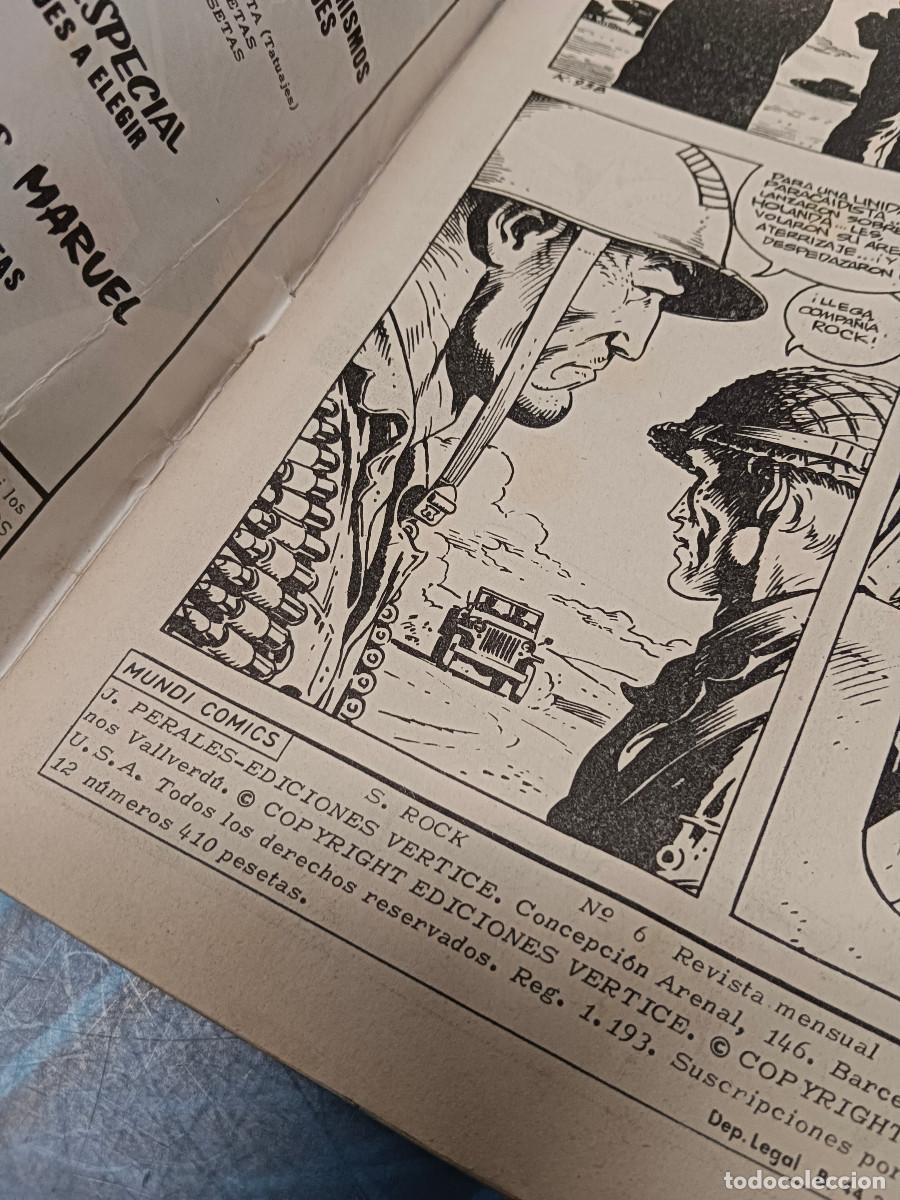 Tebeos: tebeo, c&oacute;mic, SARGENTO ROCK, V&Eacute;RTICE, N&ordm; 6, 1978 - Foto 5