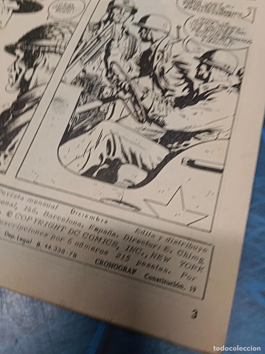 Tebeos: tebeo, c&oacute;mic, SARGENTO ROCK, V&Eacute;RTICE, N&ordm; 6, 1978 - Foto 6