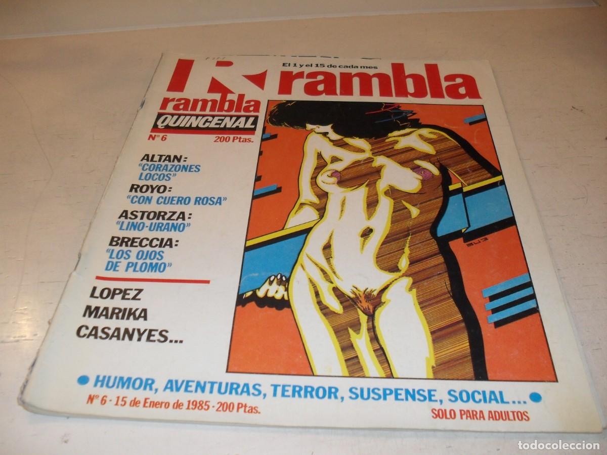 Tebeos: RAMBLA QUINCENAL N&ordm; 6,DE 8,CON OJOS DE PLOMO,DE BRECCIA.GARCIA & BEA EDITORES,1984
