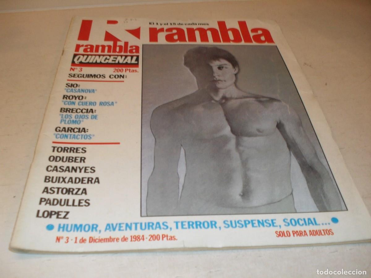 Tebeos: RAMBLA QUINCENAL N&ordm; 3,DE 8,CON CASANOVA,DE SIO.GARCIA & BEA EDITORES,1984