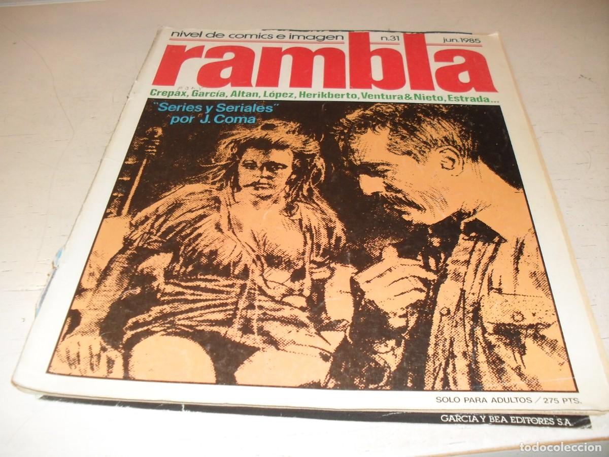 Tebeos: RAMBLA N&ordm; 31,CON LA ROSA DE MOHAVE,DE GARCIA Y MORA,DE 35.GARCIA & BEA EDITORES,1982