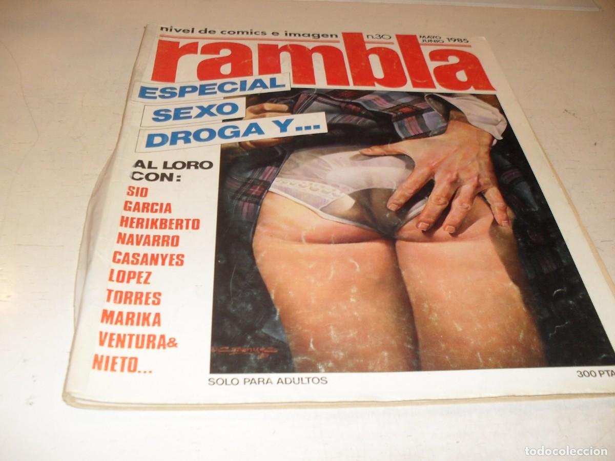 Tebeos: RAMBLA N&ordm; 30,ESPECIAL SEXO DROGA Y..,DE 35.GARCIA & BEA EDITORES,1982