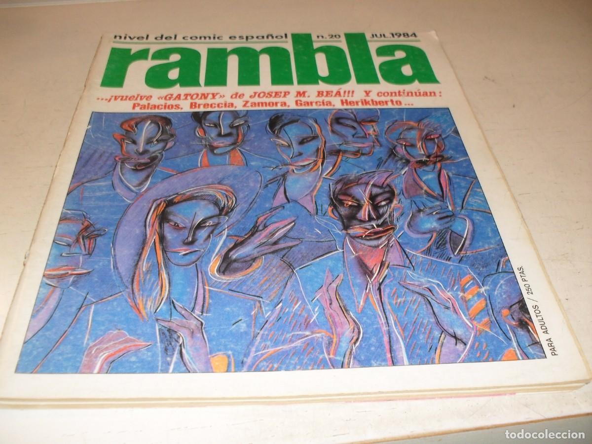 Giornalini: RAMBLA N&ordm; 20,CON GATONY,DE BEA,DE 35.GARCIA & BEA EDITORES,1982