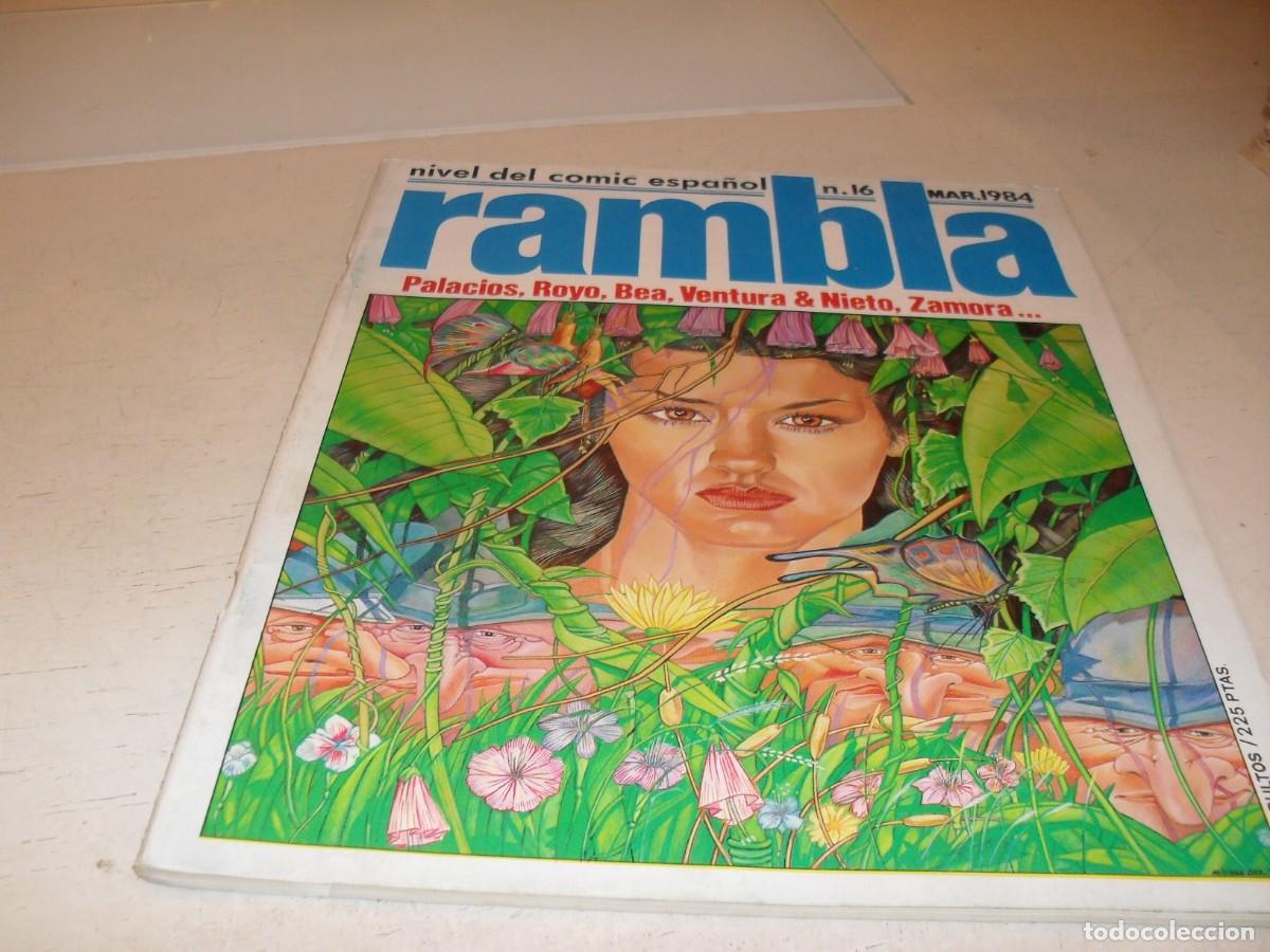 Giornalini: RAMBLA N&ordm; 16,CON ENTREVISTA A LUIS ROYO,DE 35.GARCIA & BEA EDITORES,1982