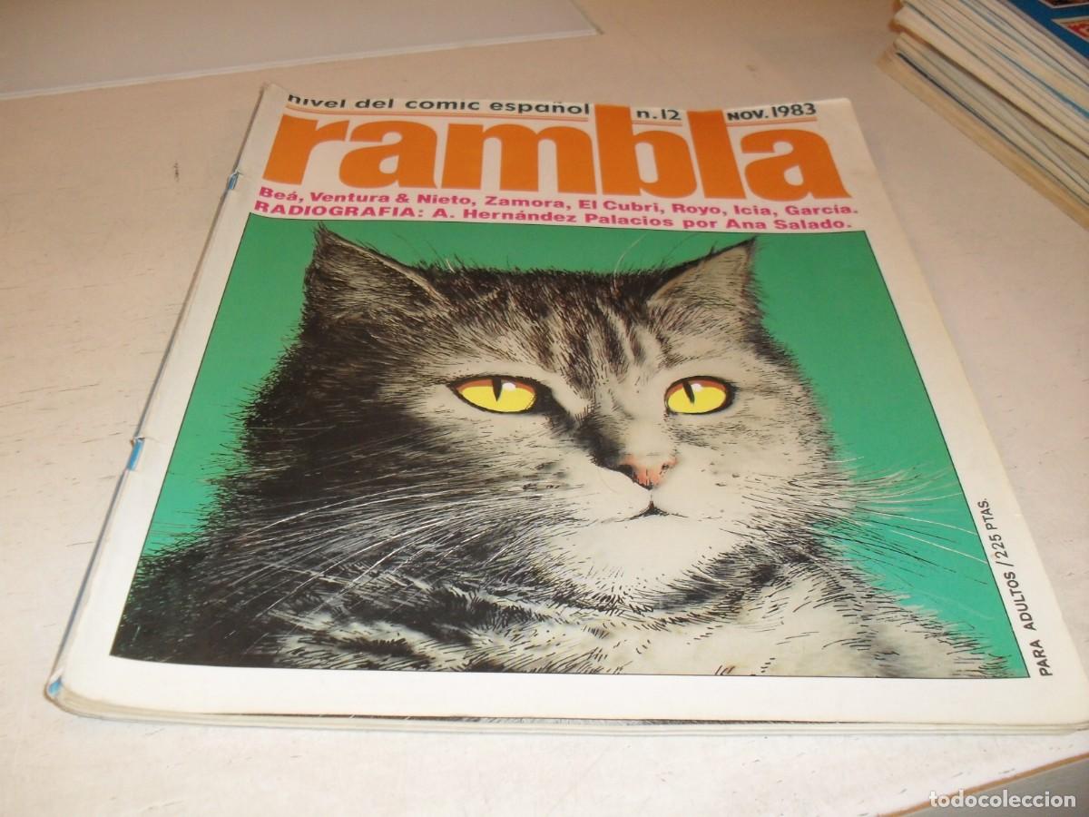 Tebeos: RAMBLA N&ordm; 12,CON ENTREVISTA A ANTONIO HERNANDEZ PALACIOS,DE 35.GARCIA & BEA EDITORES,1982