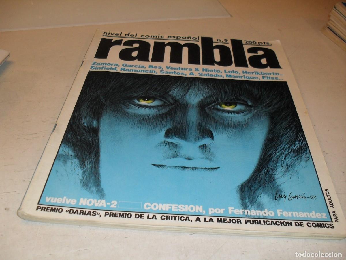 Tebeos: RAMBLA N&ordm; 9,CON ENTREVISTA A FERNANDO FERNANDEZ,DE 35.GARCIA & BEA EDITORES,1982