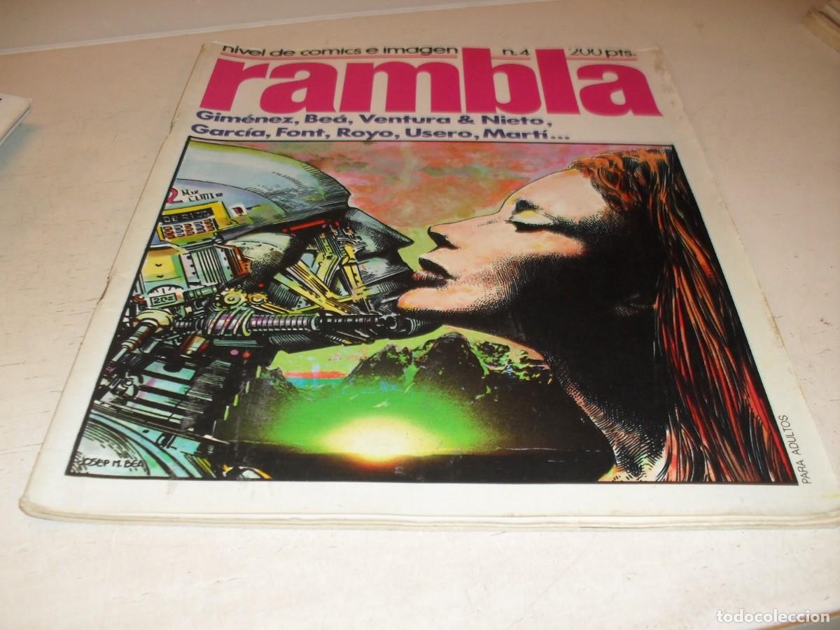 Tebeos: RAMBLA N&ordm; 4,CON ENTREVISTA A VENTURA Y NIETO,DE 35.GARCIA & BEA EDITORES,1982