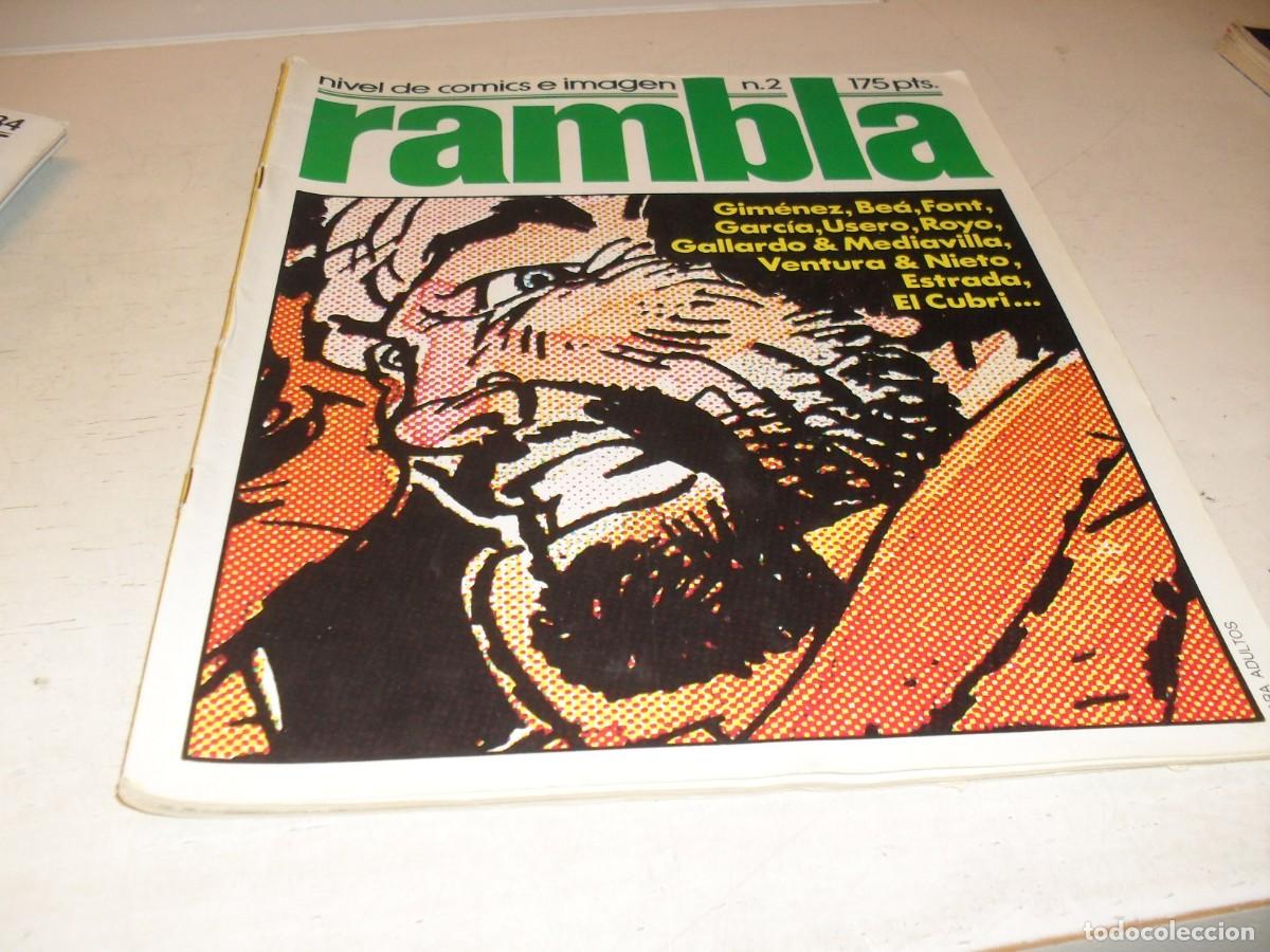 Tebeos: RAMBLA N&ordm; 2,CON ENTREVISTA A JOSE MARIA BEA,DE 35.GARCIA & BEA EDITORES,1982