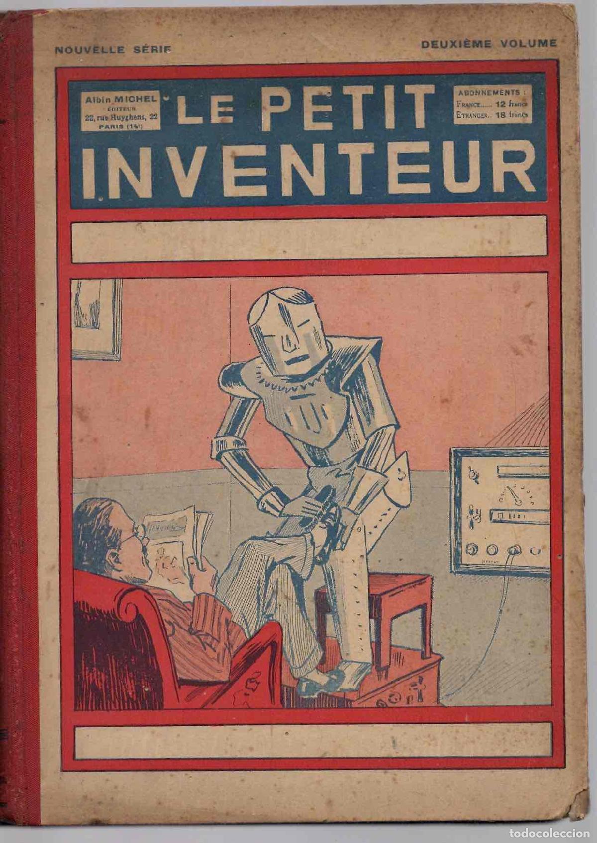 Tebeos: LE PETIT INVENTEUR. N&ordm; 26 AL 50 EN UN TOMO. ALBIN MICHEL. EN FRANCES. ILUSTRADO CON FIGURAS. C.1925