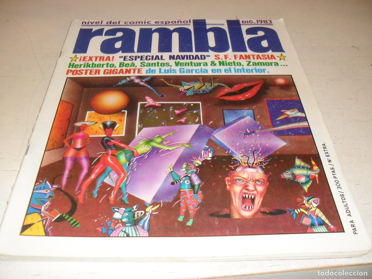 Giornalini: RAMBLA ALMANAQUE DE NAVIDAD PARA 1983,SIN EL POSTER,.GARCIA & BEA EDITORES,1982
