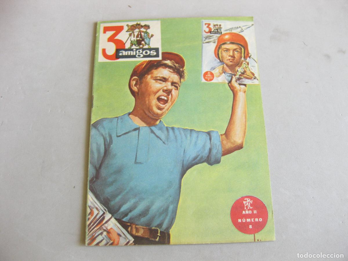 Tebeos: REVISTA INFANTIL LOS 3 AMIGOS N&ordm; 8. LA REVISTA DE TODOS LOS CHICOS
