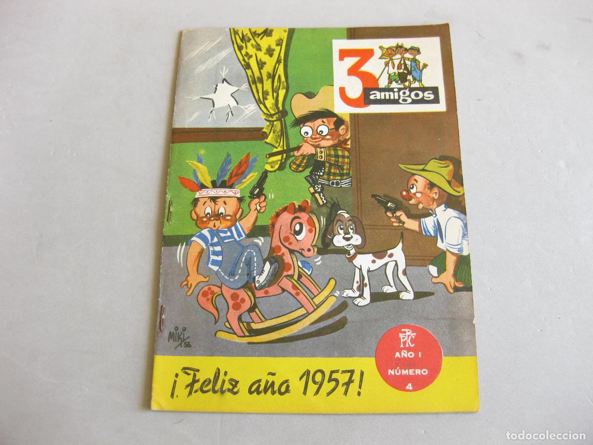 Tebeos: REVISTA INFANTIL LOS 3 AMIGOS N&ordm; 4. LA REVISTA DE TODOS LOS CHICOS