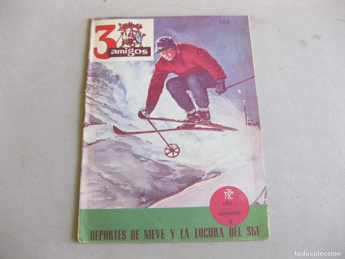 Tebeos: REVISTA INFANTIL LOS 3 AMIGOS N&ordm; 3. LA REVISTA DE TODOS LOS CHICOS