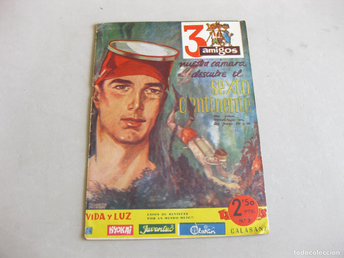 Tebeos: REVISTA INFANTIL LOS 3 AMIGOS N&ordm; 2. LA REVISTA DE TODOS LOS CHICOS