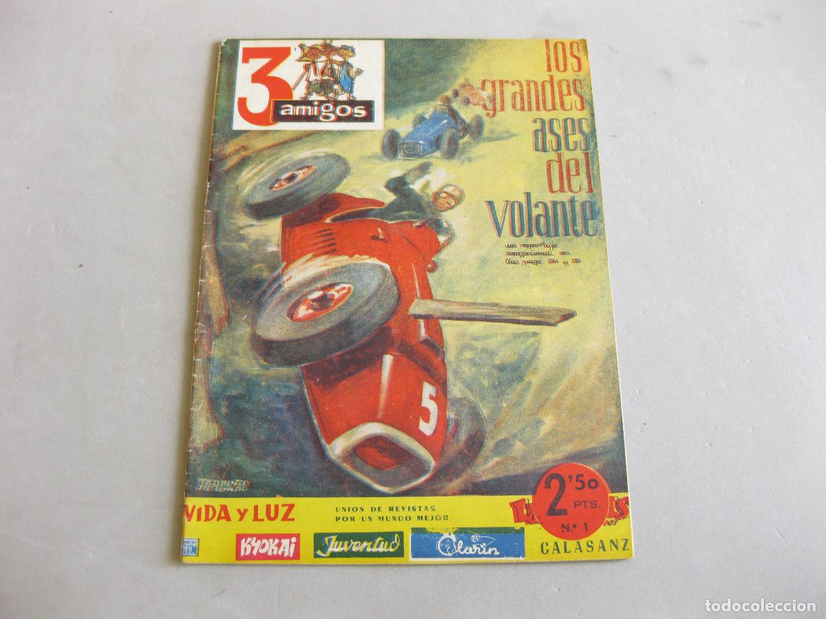 Tebeos: REVISTA INFANTIL LOS 3 AMIGOS N&ordm; 1. LA REVISTA DE TODOS LOS CHICOS