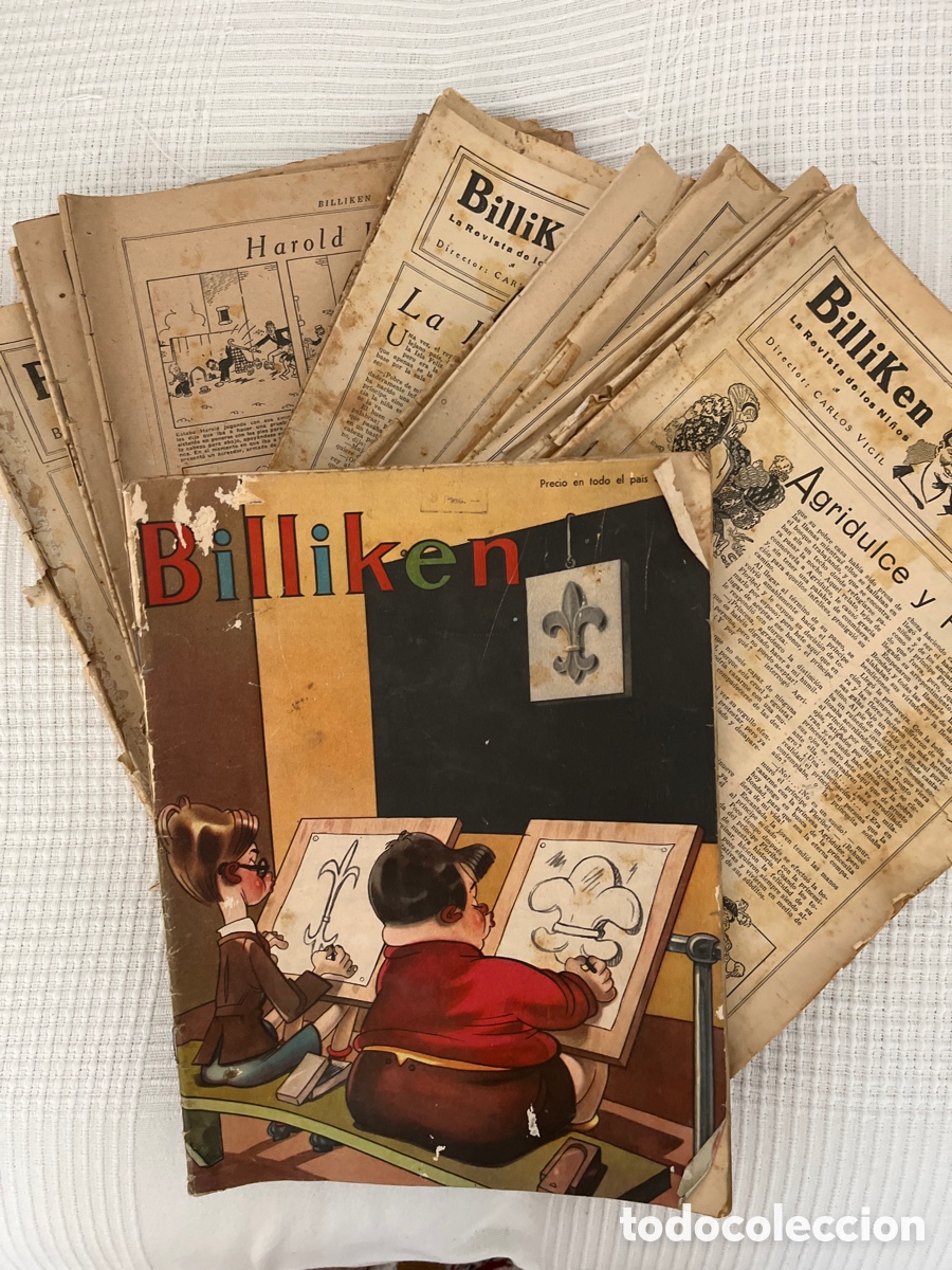 Tebeos: Lote 26 Revistas Billiken