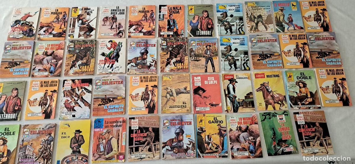 Tebeos: NOVELAS GR&Aacute;FICAS DEL OESTE - A&Ntilde;OS 70 y 80 - LOTE DE 43 NOVELAS -UNA CON POSTER DEL GRANADA, C.F.