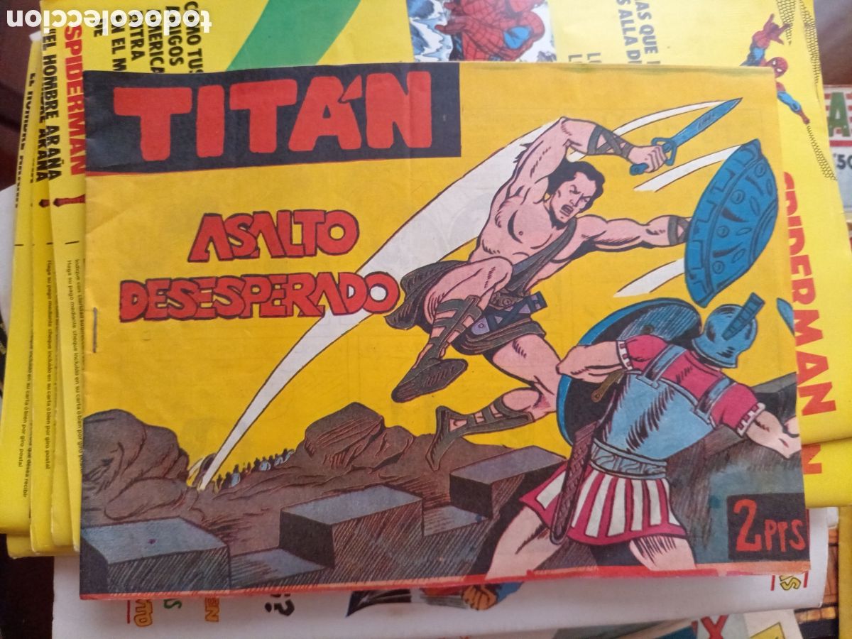 Tebeos: Tit&aacute;n 25 Asalto desesperado cj88