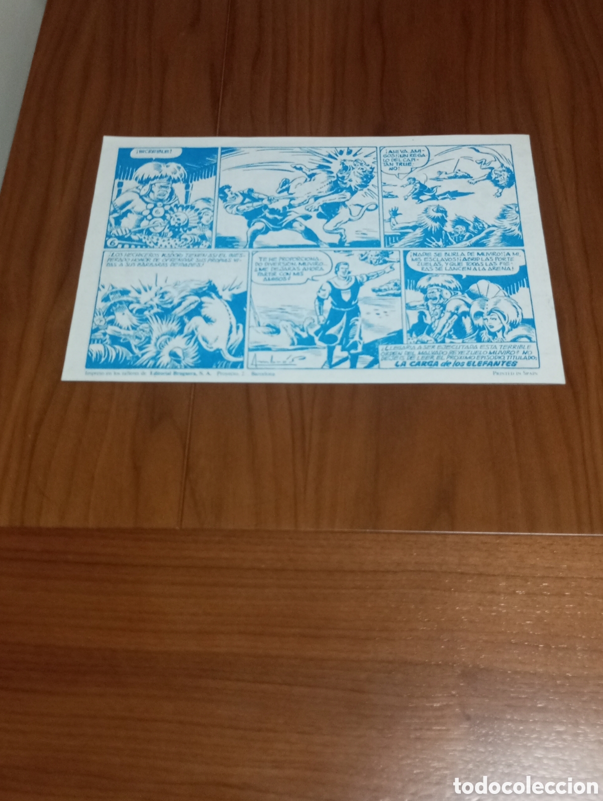 Tebeos: CAPITAN TRUENO N&deg;6 LA TERRIBLE SIMLA , COLECCI&Oacute;N DAN - Foto 2