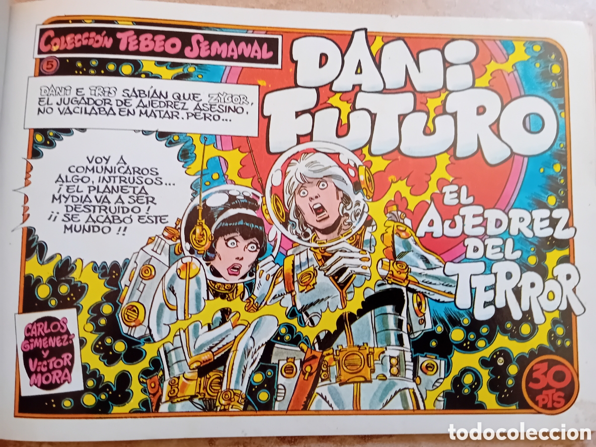 Tebeos: Album. 2 - Comic Dani Futuro 1980 - Foto 2
