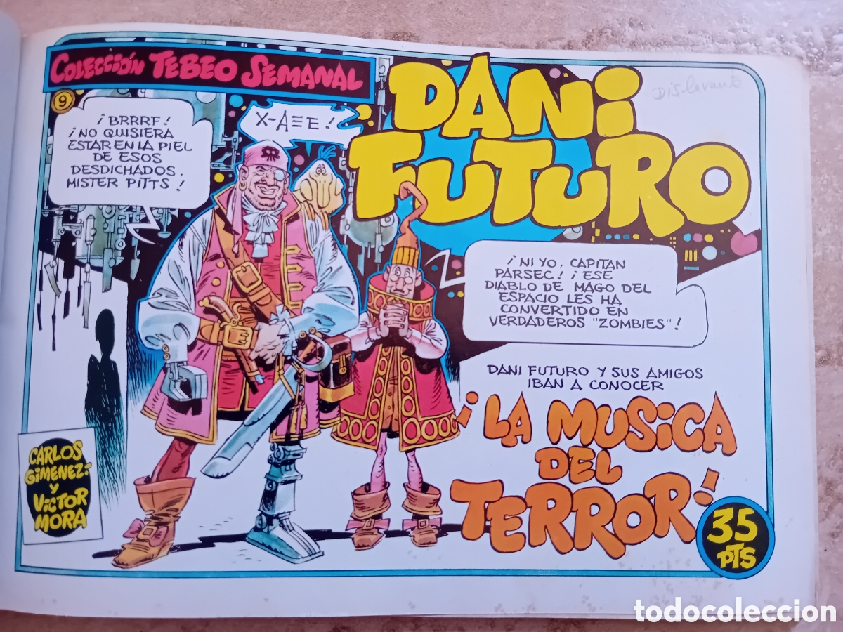 Tebeos: Album. 3 - Comic Dani Futuro 1980 - Foto 2