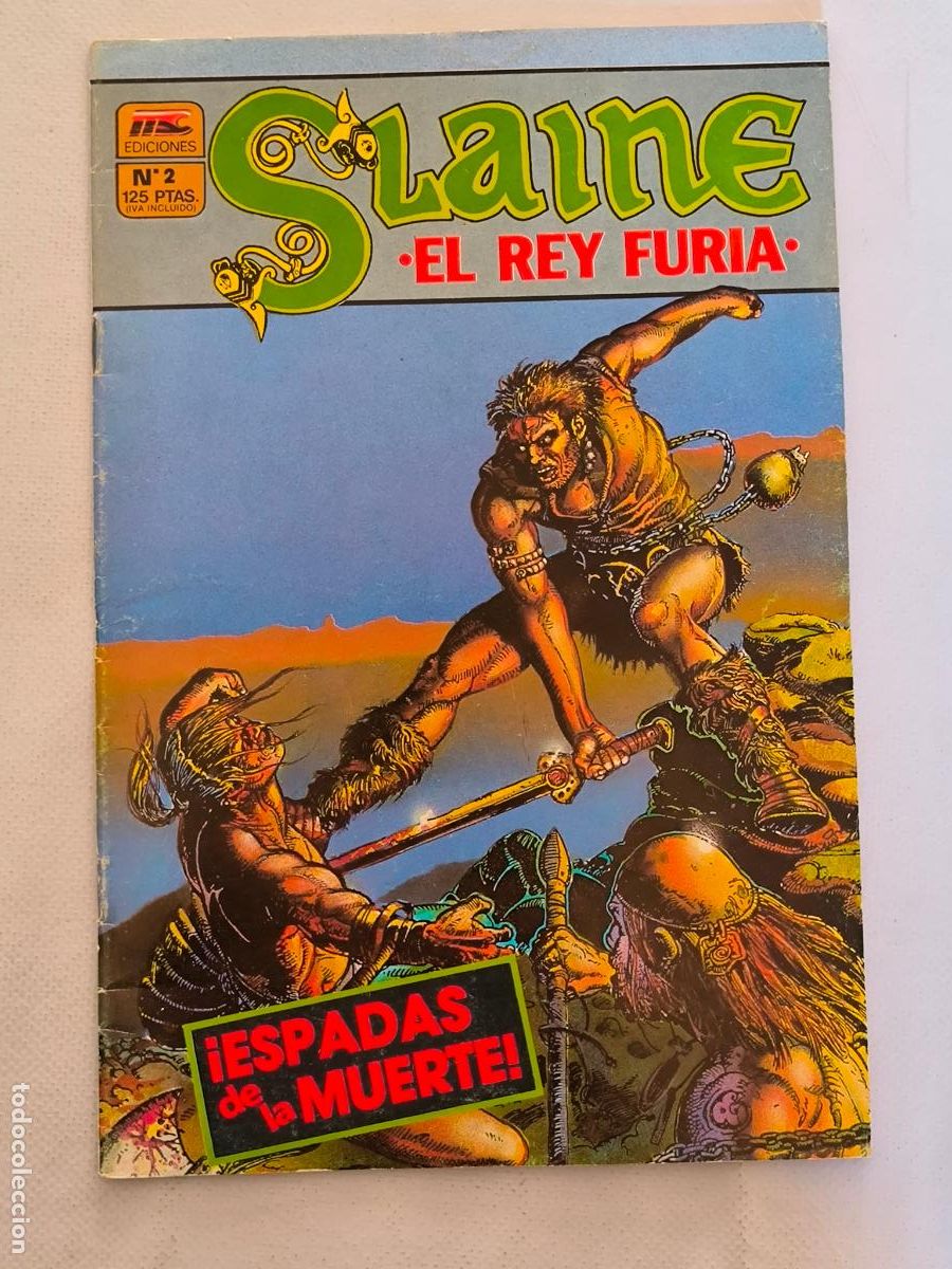 Tebeos: SLAINE, EL REY FURIA N&ordm; 2 - M.C. EDICIONES (FF)