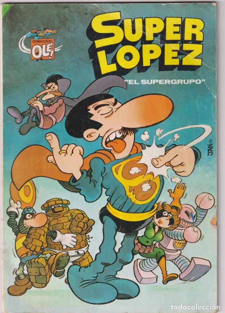 Tebeos: Colecci&oacute;n Ol&eacute;, Super L&oacute;pez n&ordm; 2. Tercera edici&oacute;n Bruguera 1983