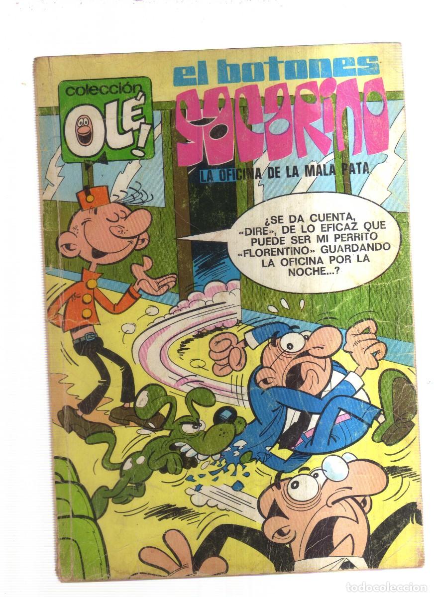 Tebeos: EL BOTONES SACARINO COLECCION OLE LA OFICINA DE LA MALA PATA