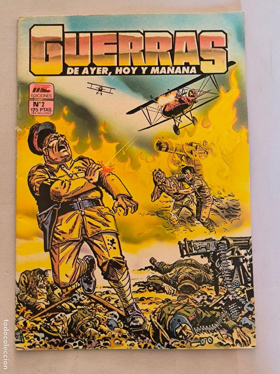 Tebeos: GUERRAS DE AYER, HOY Y MA&Ntilde;ANA N&ordm; 2 - M.C. EDICIONES (W2)