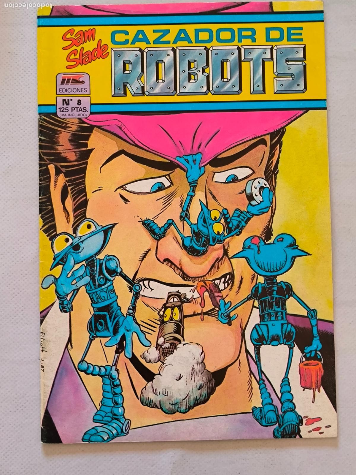 Tebeos: SAM SLADE, CAZADOR DE ROBOTS N&ordm; 8 - M. C. EDICIONES (HX)