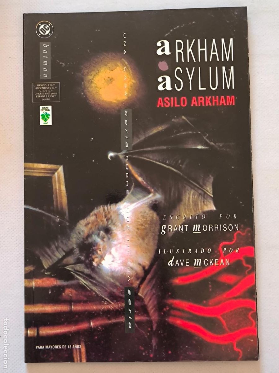 Tebeos: ARKHAM ASYLUM - ASILO ARKHAM - BATMAN - DC - VID (HX)