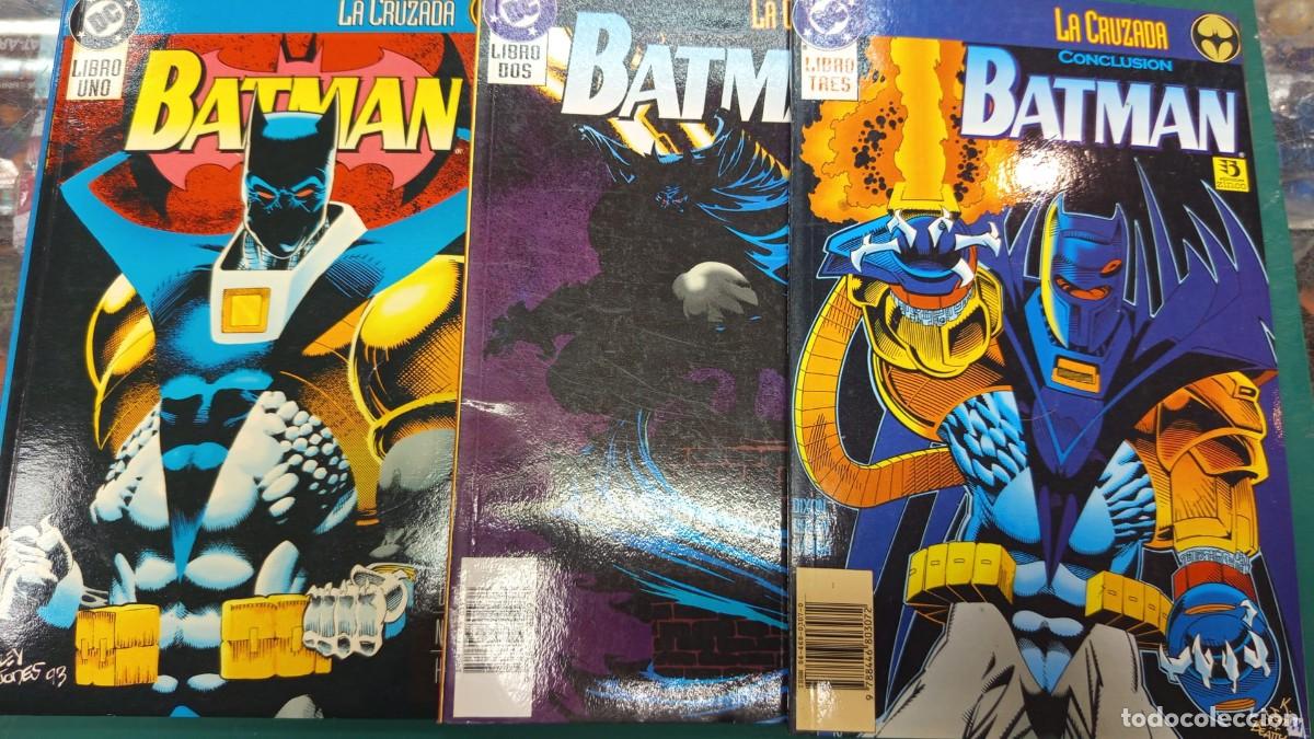 Tebeos: BATMAN LA CRUZADA SERIE COMPLETA 1-2-3 ZINCO