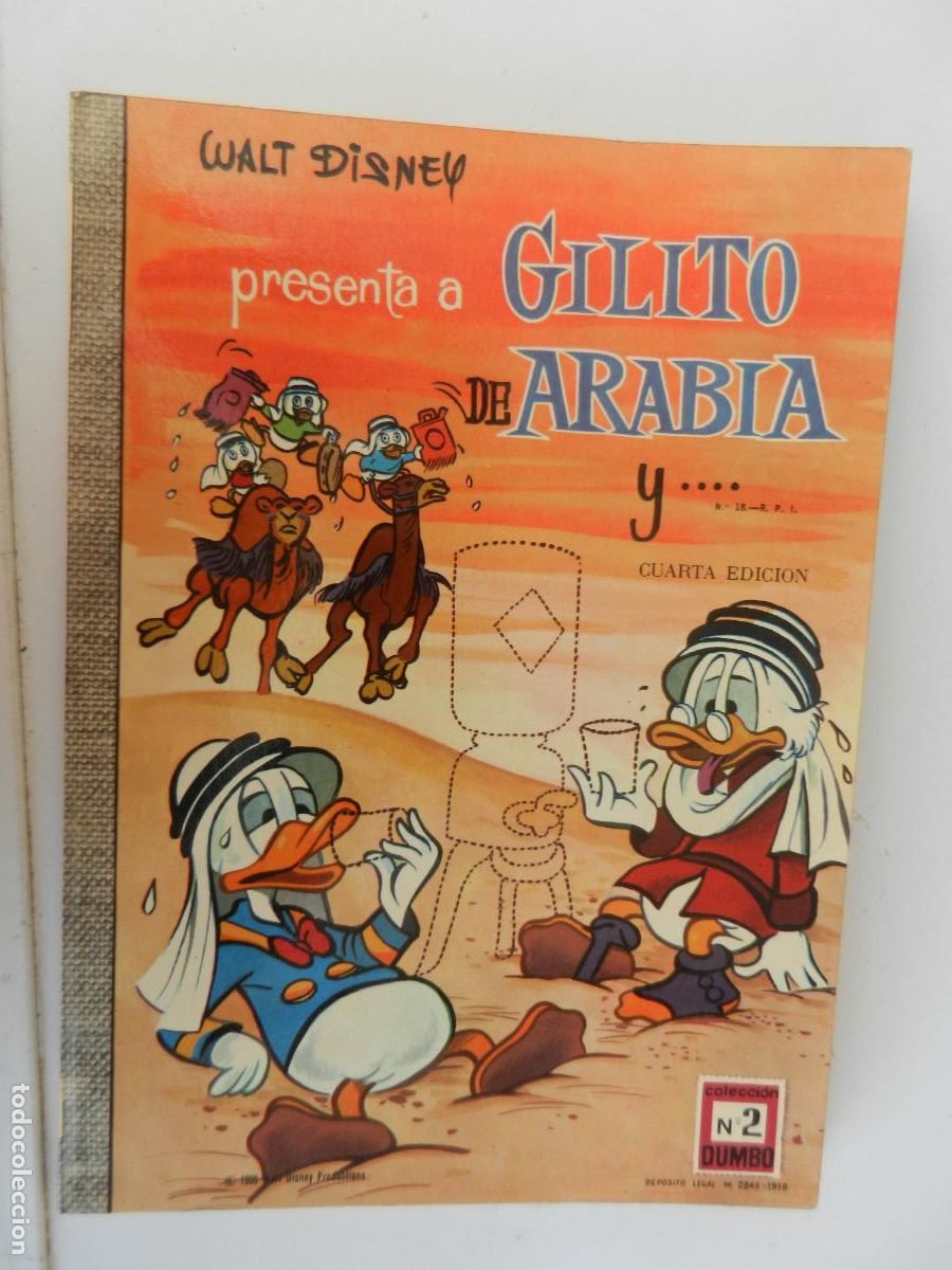 Tebeos: WALT DISNEY PRESENTA A GILITO DE ARABIA Y ... - COLEC- N&ordm; 2 DUMBO -1968- EDICIONES RECREATIVAS