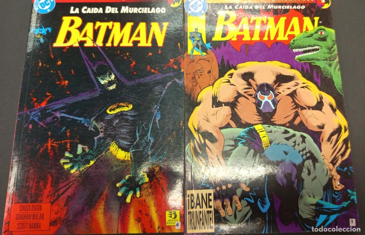 Tebeos: BATMAN LA CAIDA DEL MURCIELAGO COMPLETO 1-2 ZINCO