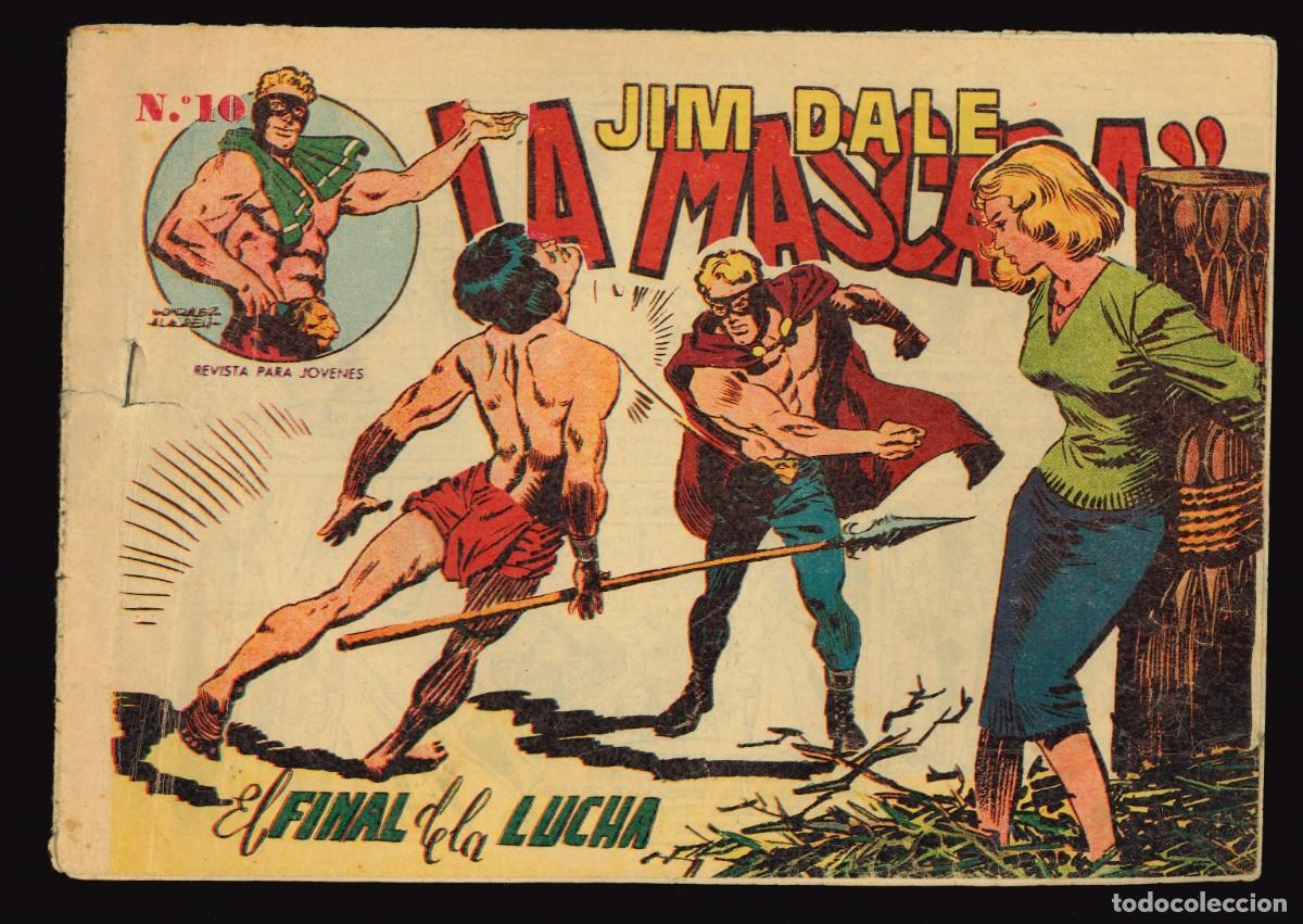 Tebeos: JIM DALE LA M&Aacute;SCARA - CREO / N&Uacute;MERO 10