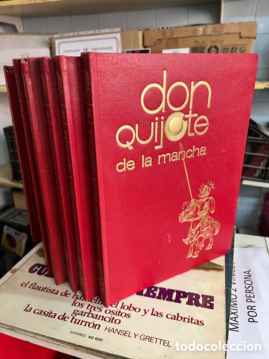 Tebeos: C&Oacute;MIC DON QUIJOTE DE LA MANCHA (NARANCO) 6 TOMOS