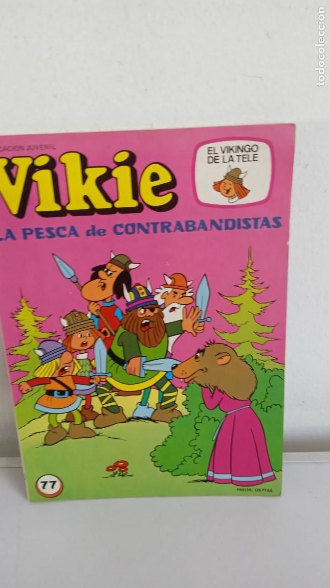 Tebeos: VIKIE El vikingo de la Tele n&ordm; 77 La pesca de Contrabandistas