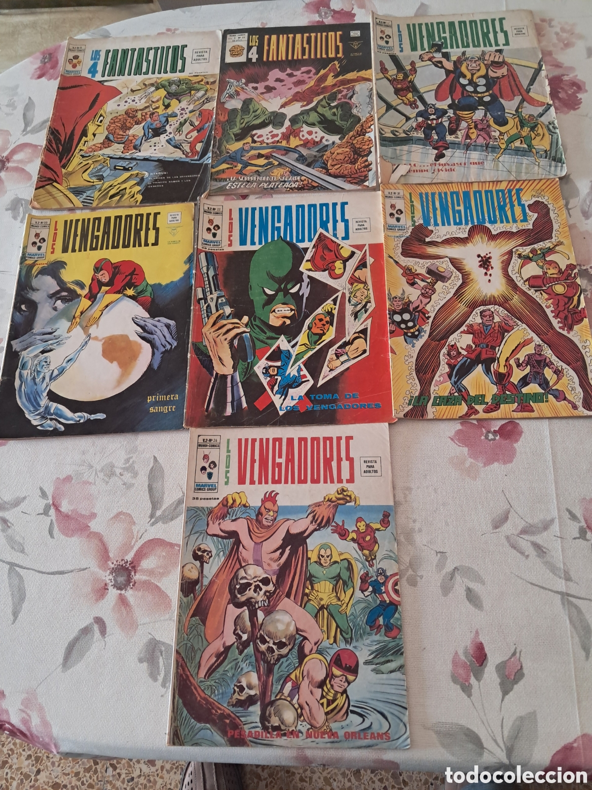 Tebeos: Revistas vintage super heroes