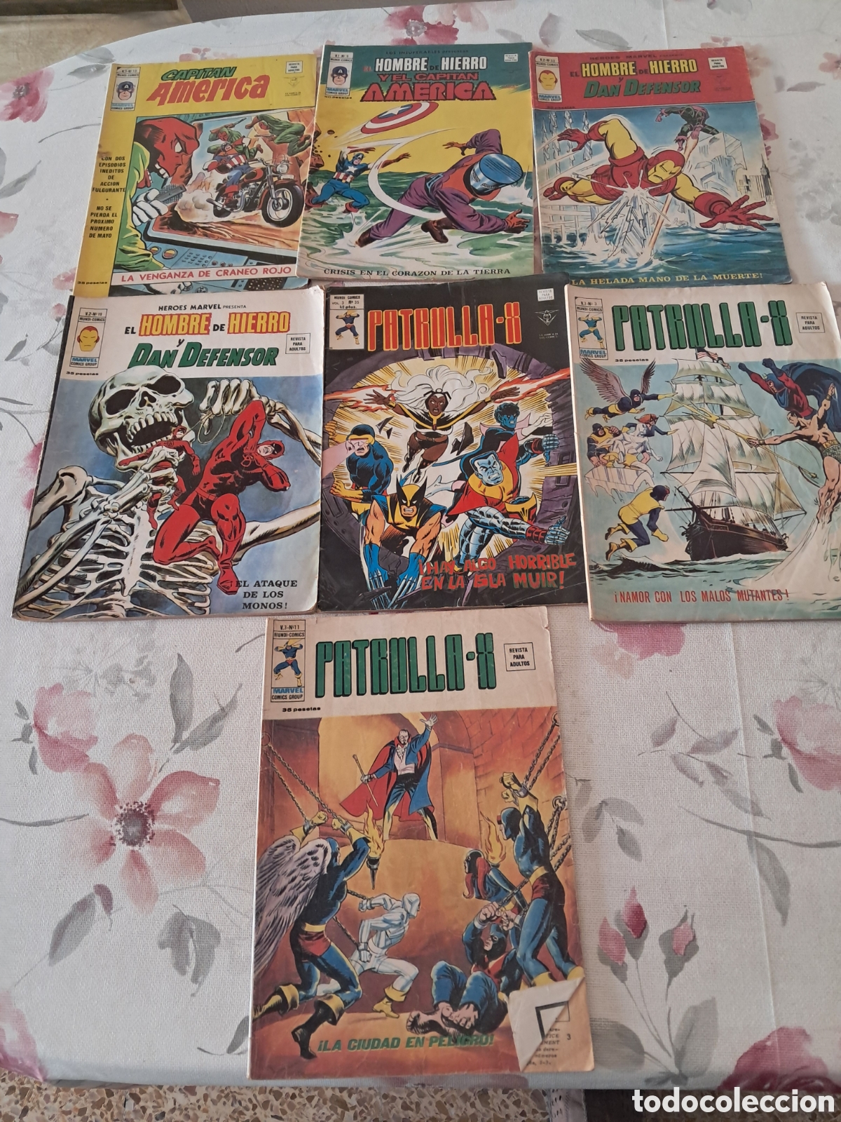 Tebeos: Revistas vintage super heroes