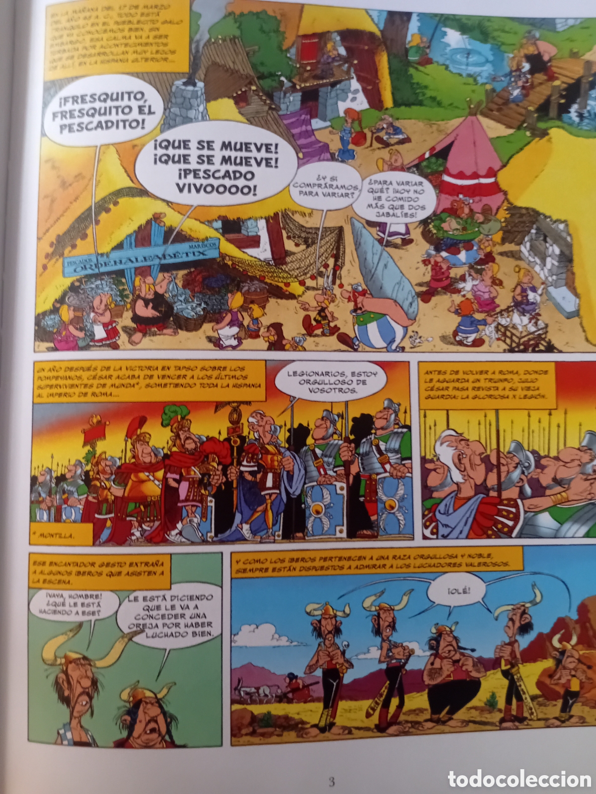 Tebeos: ASTERIX LA COLECCION. ASTERIX EN HISPANIA. SALVAT 2010 - Foto 3