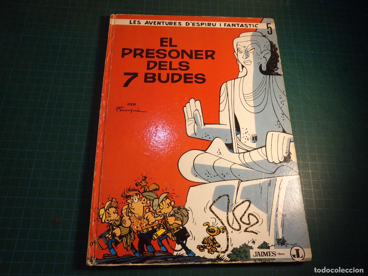 Tebeos: Espiru. N&ordm; 5. El presoner dels 7 budes. Jaimes. En catalan.