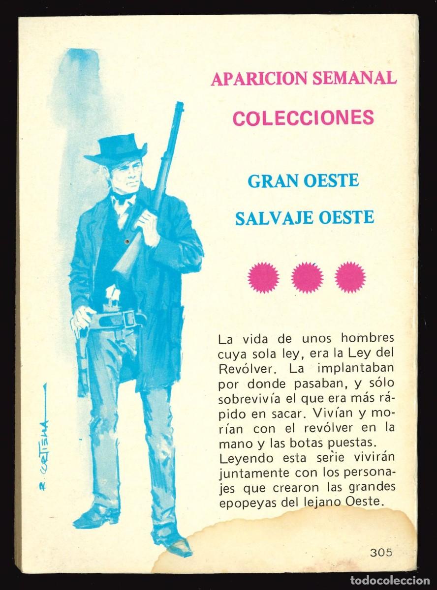 Tebeos: SALVAJE OESTE - PRODUCCIONES EDITORIALES / N&Uacute;MERO 305 - Foto 2
