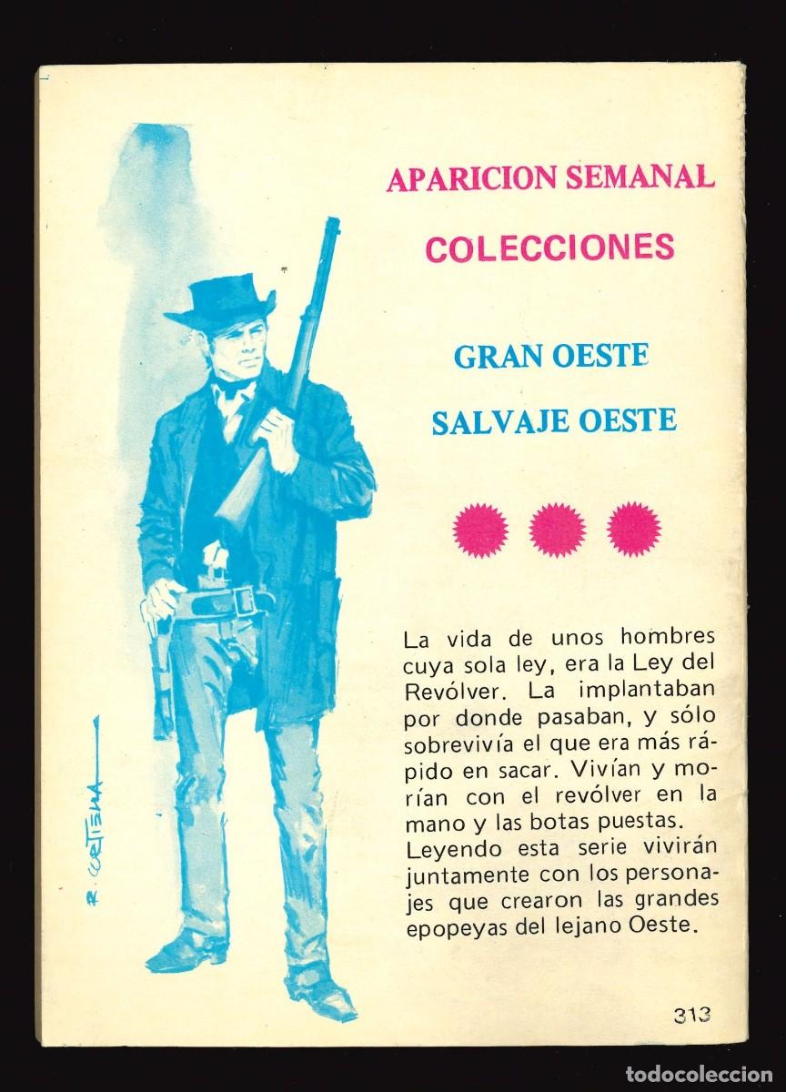 Tebeos: SALVAJE OESTE - PRODUCCIONES EDITORIALES / N&Uacute;MERO 313 - Foto 2