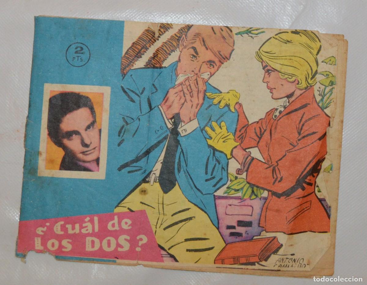 Tebeos: CUAL DE LOS DOS? - DIBUJOS CARRILLO - DETERIORO - TEBEO CHICAS