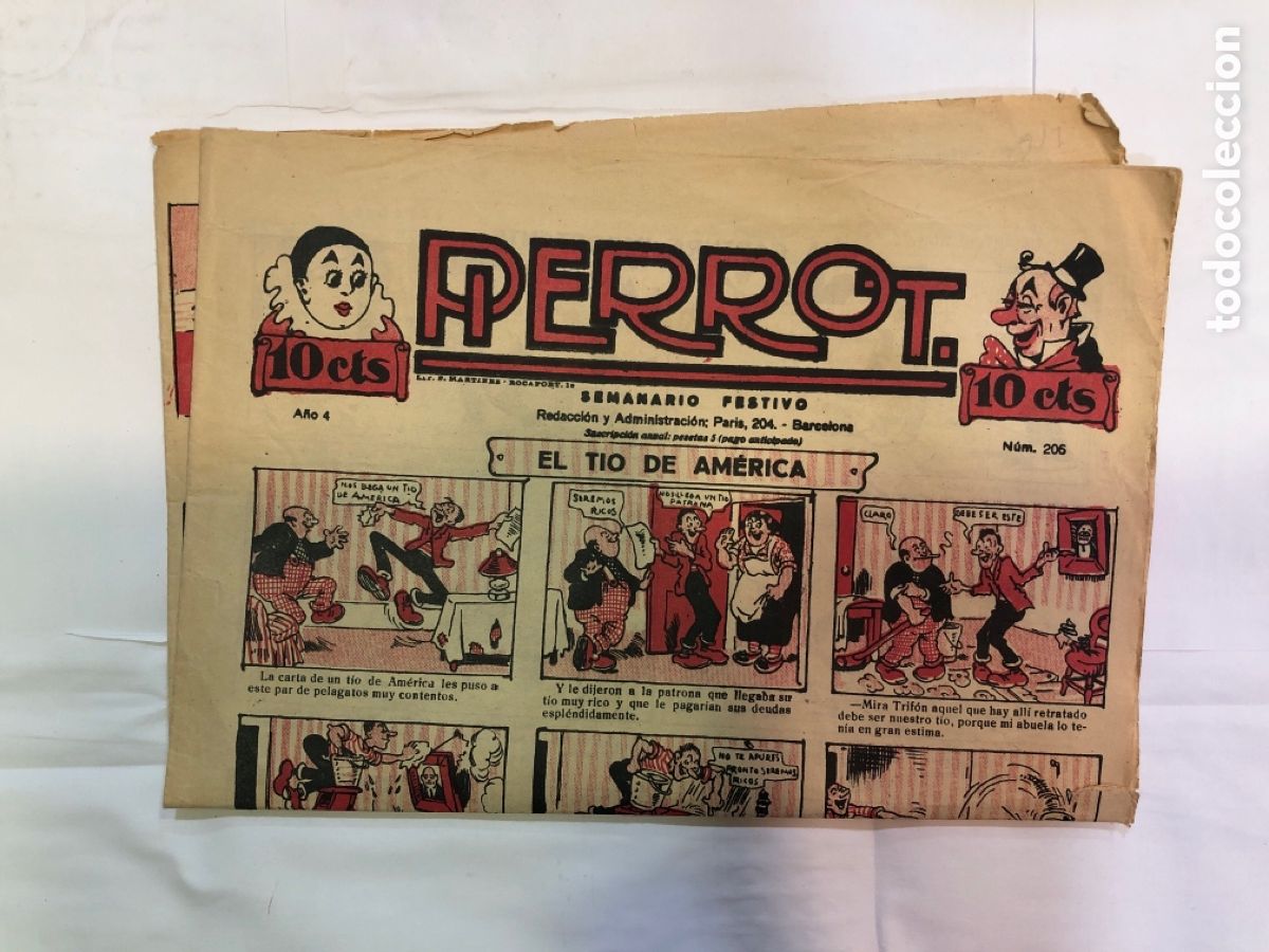Tebeos: Pierrot. A&ntilde;o 4, n&uacute;m. 206